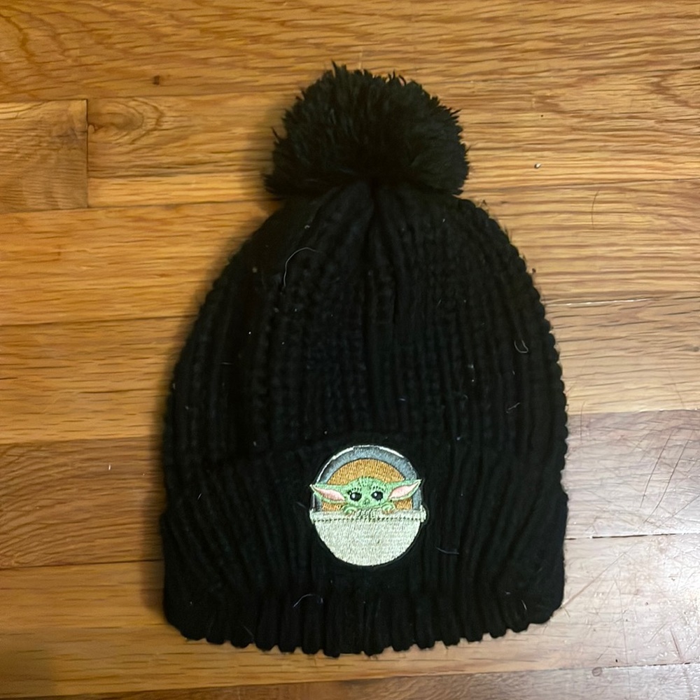 baby Yoda winter hat